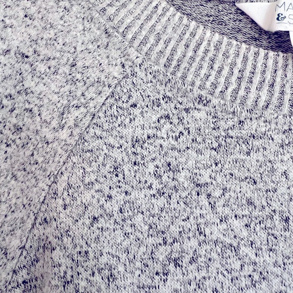 Market & Spruce Heathered Gray Women’s Sweater Size S-EUC - Picture 2 of 4